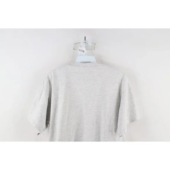 Vintage 90s Mens Large Philadelphia Eagles Football Legends T-Shirt Gray USA - Picture 12 of 13